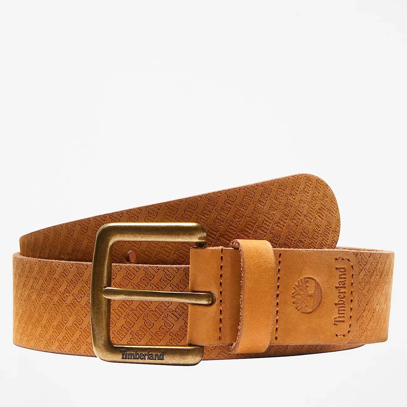Men's 38MM Timberland? Repeat Logo Belt
