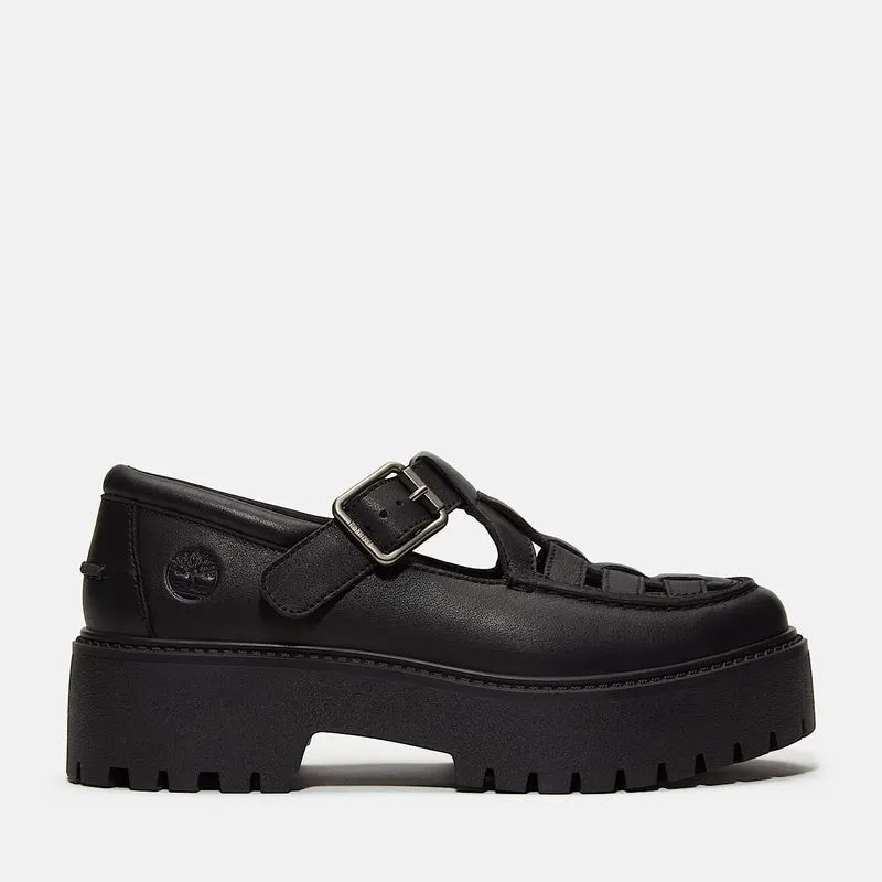 Women's Stone Street Platform Buckle Shoe