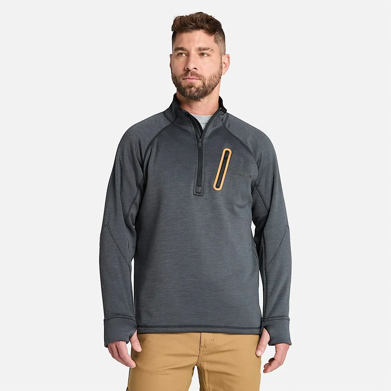 Men's Timberland PRO? Reaxion Quarter-Zip Athletic-Fit Fleece Jacket