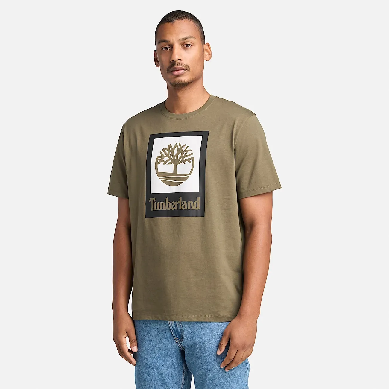 Square Stack Logo Short-Sleeve T-Shirt