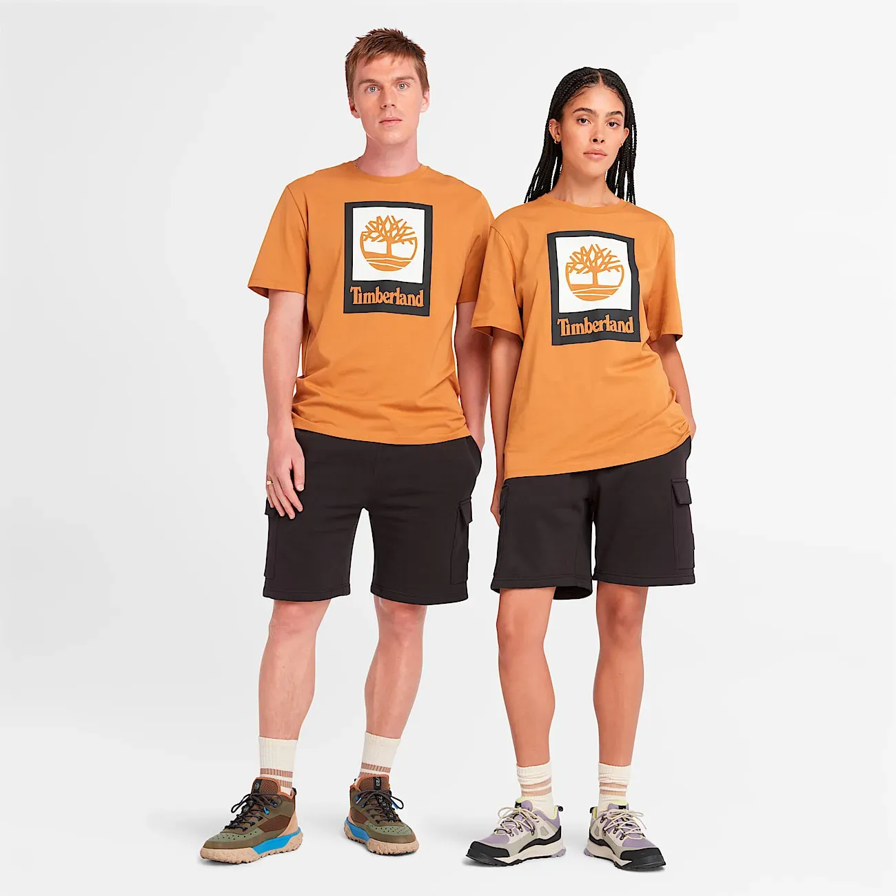 Square Stack Logo Short-Sleeve T-Shirt