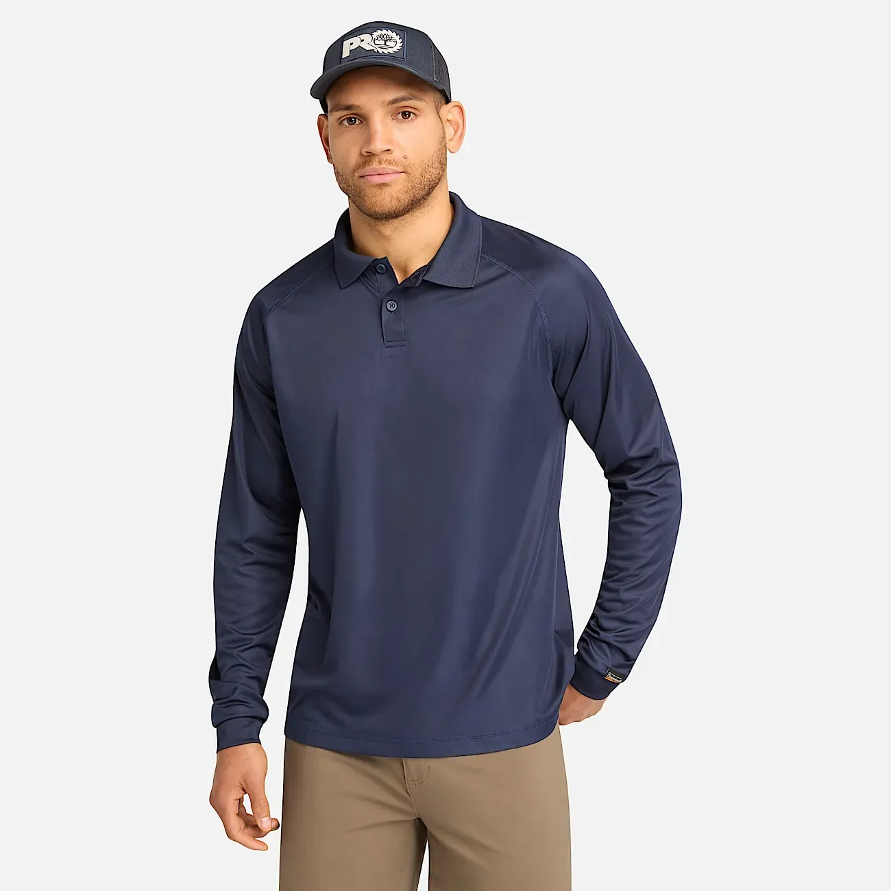 Men's Timberland PRO? Wicking Good Long Sleeve Polo