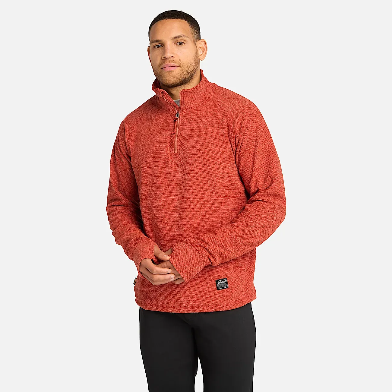 Men's Timberland PRO? Irvine 1/4-Zip Waffle Fleece Jacket
