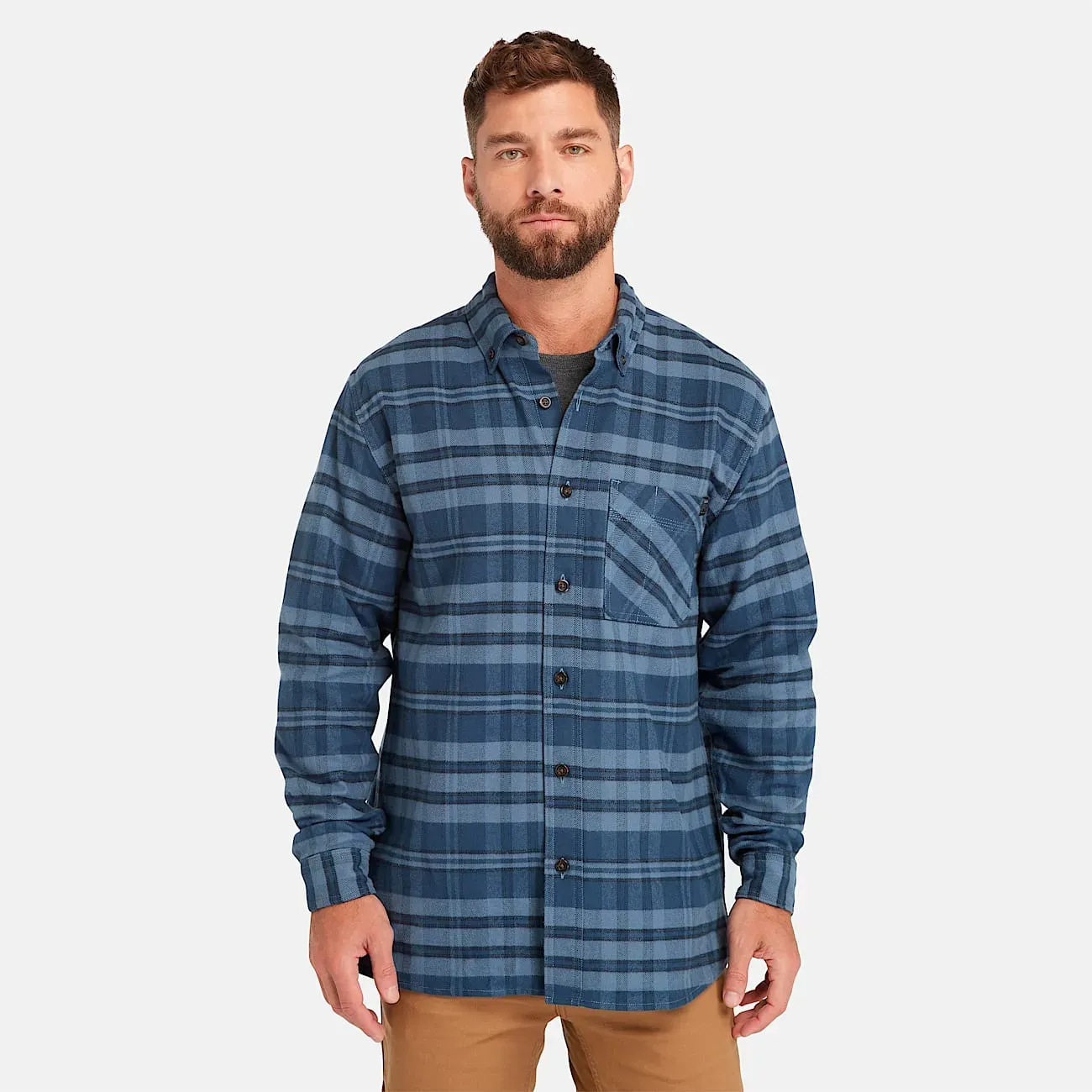 Men's Timberland PRO? Woodfort Midweight Flannel Shirt
