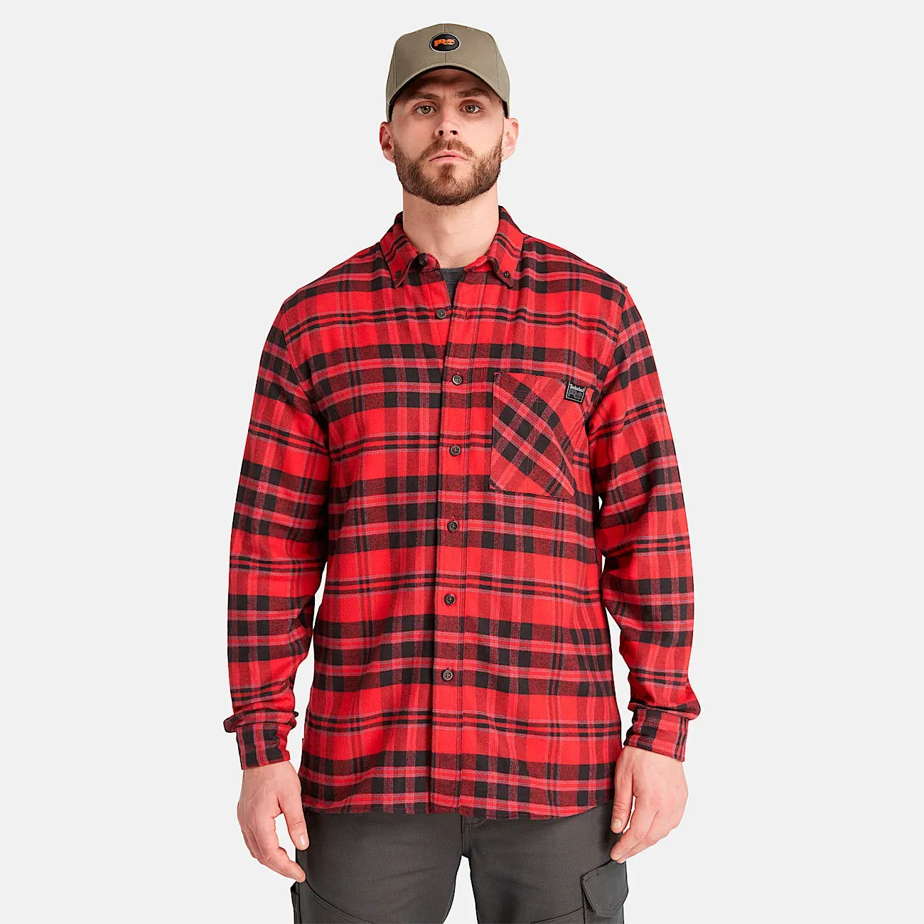 Men's Timberland PRO? Woodfort Midweight Flannel Shirt