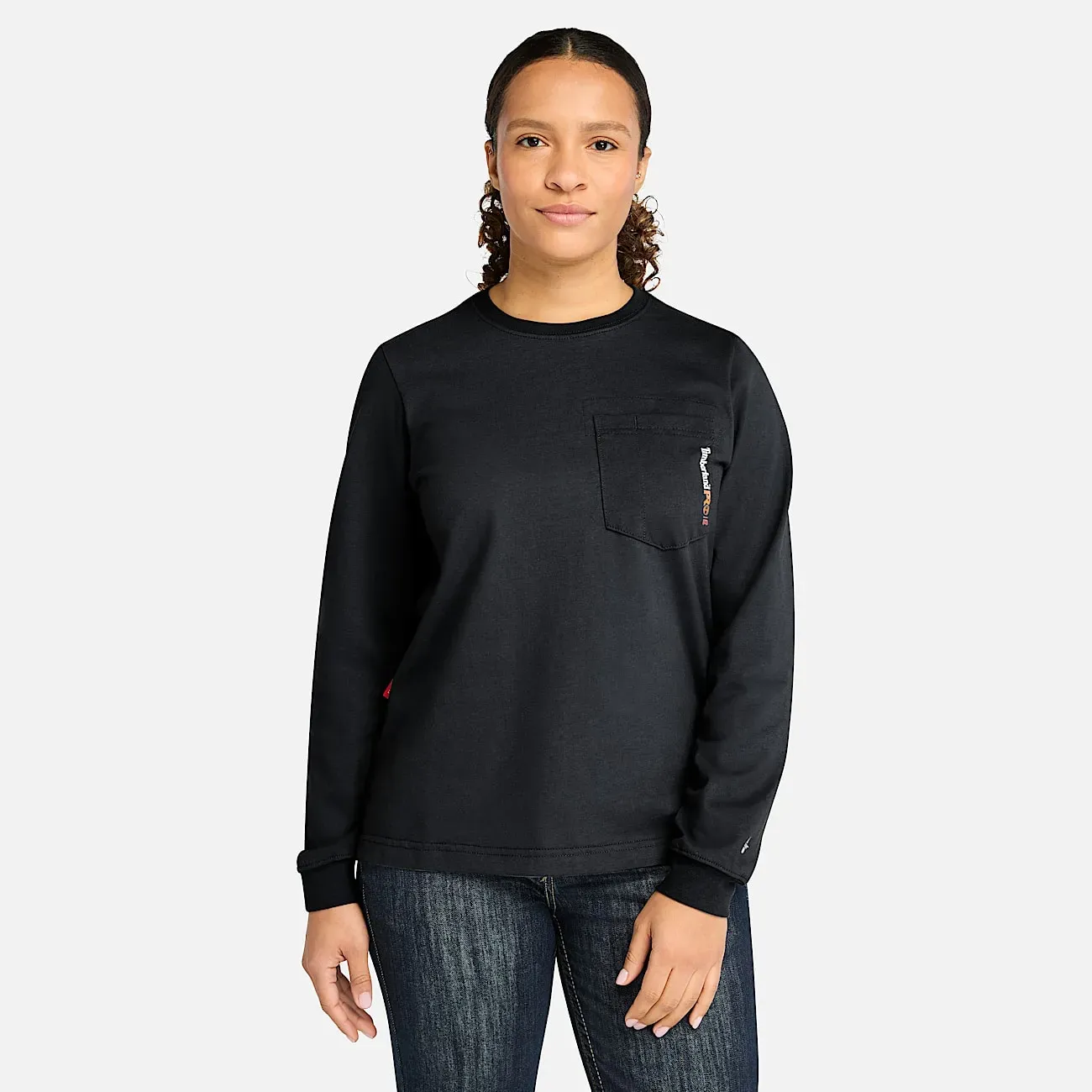 Women's Timberland PRO? Cotton Core Flame-Resistant Long-Sleeve T-Shirt