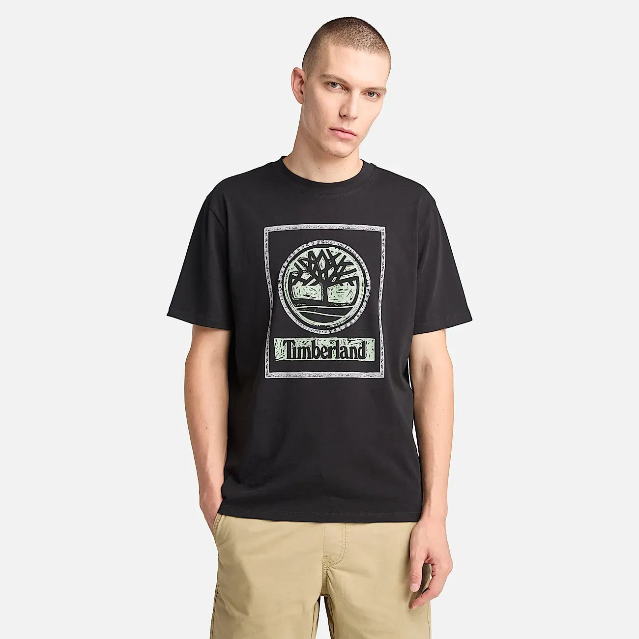 Men's Front Seasonal Stack Logo T-Shirt