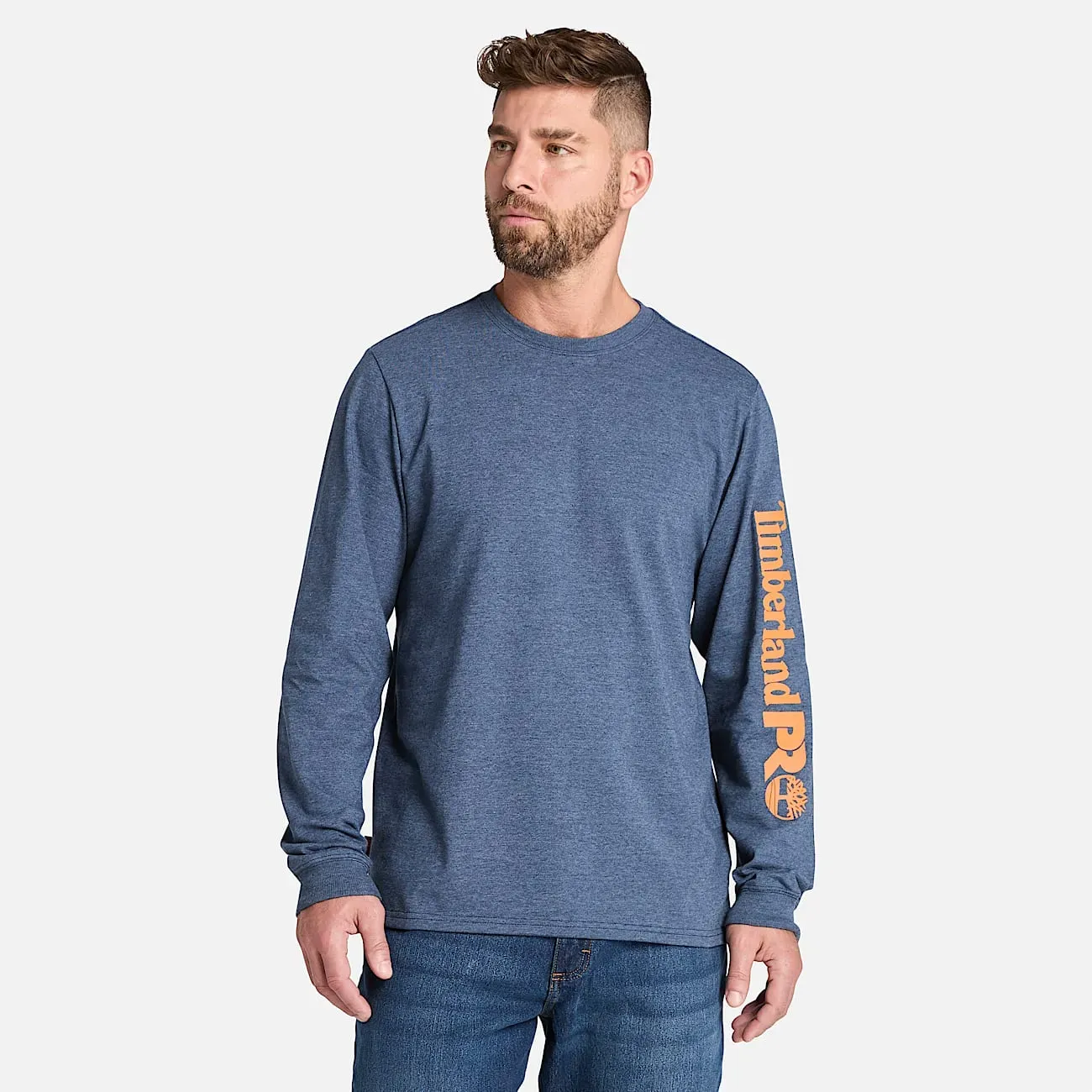 Men's Timberland PRO? Core Logo Long-Sleeve T-Shirt