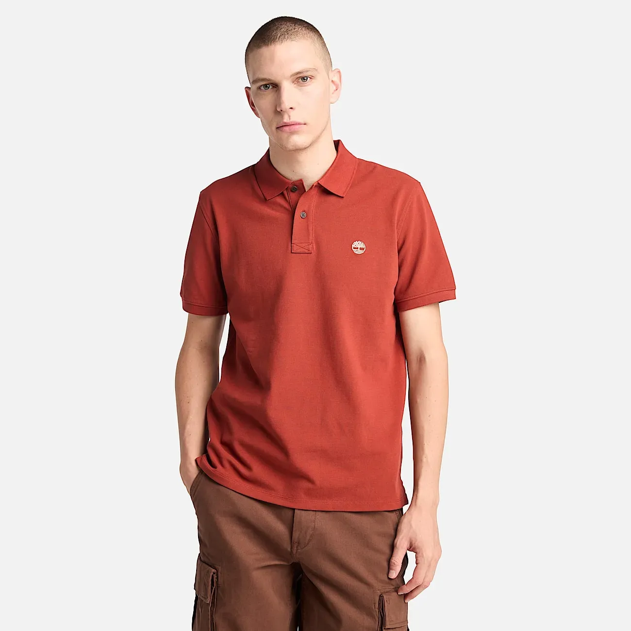Men's Millers River Short-Sleeve Pique Polo Shirt
